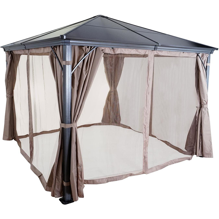 Gazebo Kanopi 10x10 kaki