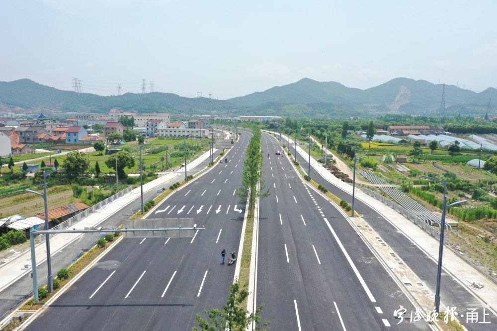 Beilun Huangshan Road extension kulon (Xiaojiajiang Road - Fuchunjiang Road) resmi dibukak kanggo lalu lintas