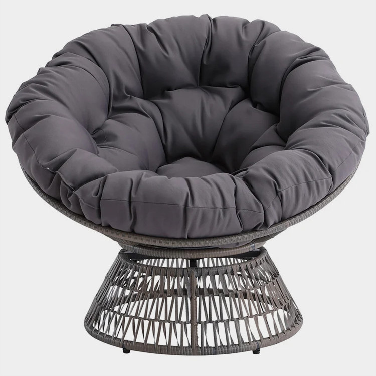 Instruksi Majelis Kursi Aksen Putar Upholstered