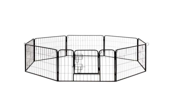 8 Panel Metal Barrier Kennel Pagar Instructions Majelis