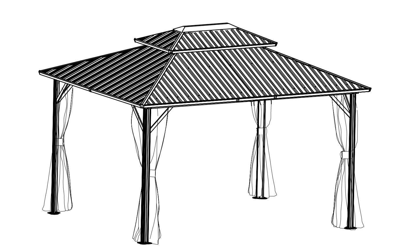 Pandhuan Pemasangan Gazebo Logam