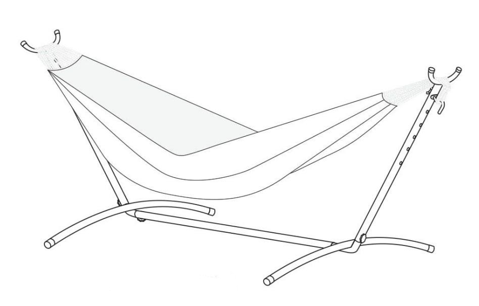 Portable Metal Hammock Stand Guide Instalasi