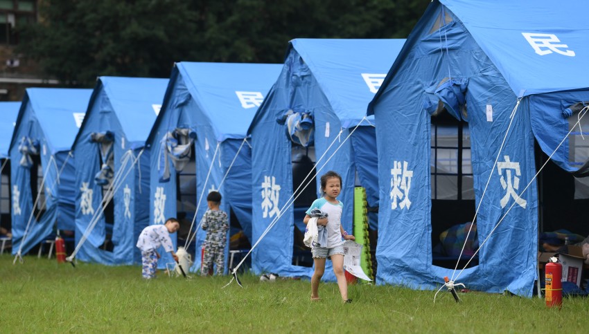 Metode pemasangan tenda bencana