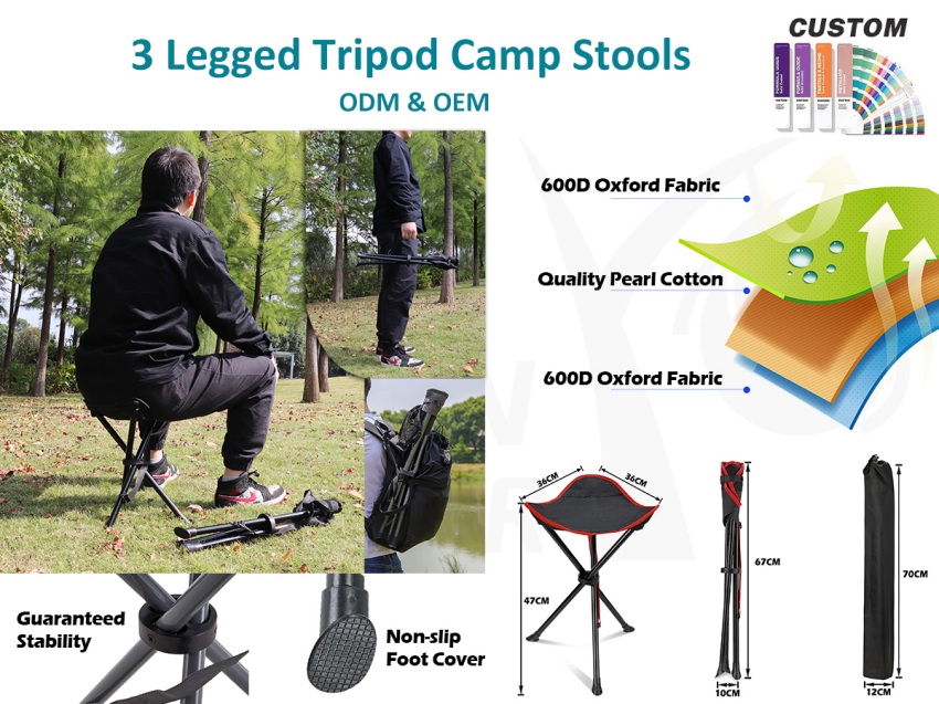 Apa sampeyan nggoleki pedagang kursi tripod lipat?