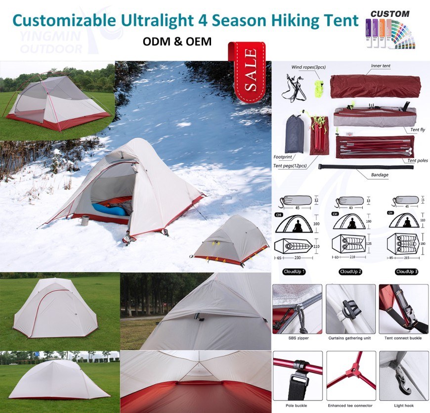 Fantastic! Tenda sing sampurna kanggo Solo Hiker.