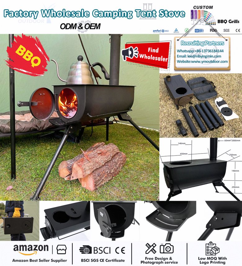 Kompor Tenda Camping sing nyenengake!