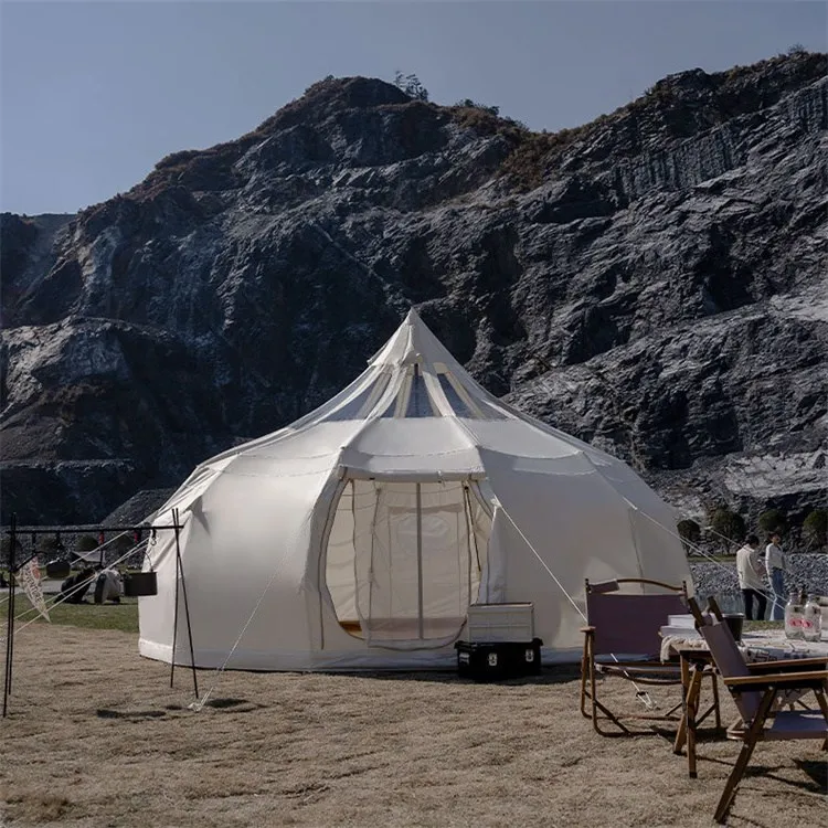 Suwene suwene tenda lonceng kanvas?