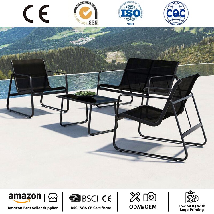 4 Piece Patio Furnitur Set