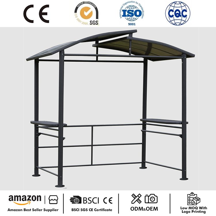 8' x 5' BBQ Patio Kanopi Hardtop Gazebo