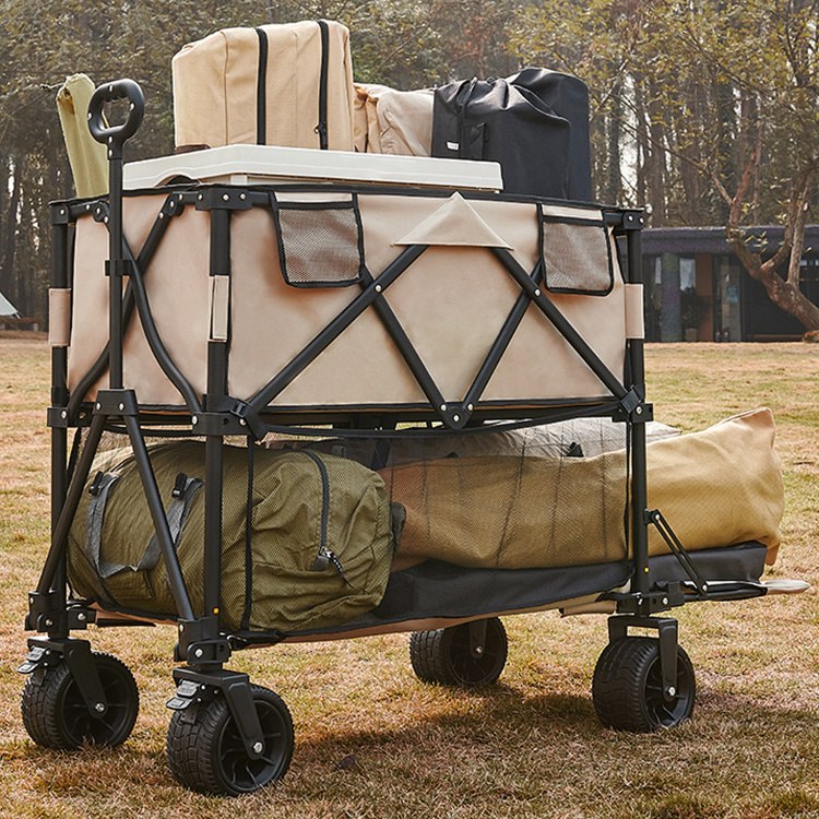 Kréta Gerobak Dobel Decker Collapsible