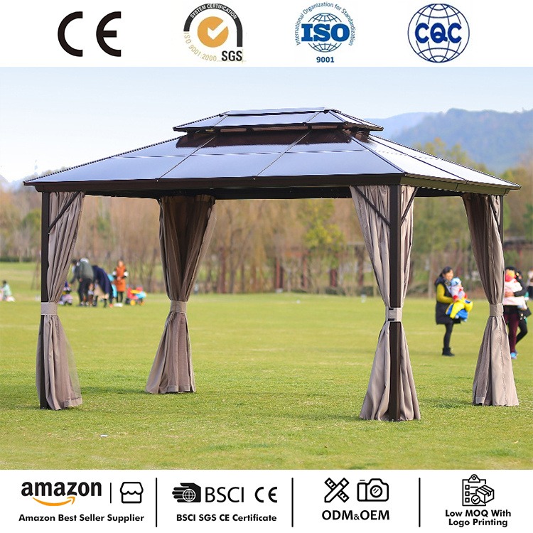 Patio Patio GAZebo Lingkungan Canopy