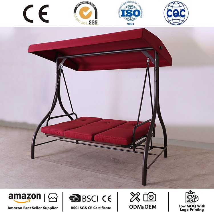 Patio Swing Daybed kanthi kanopi