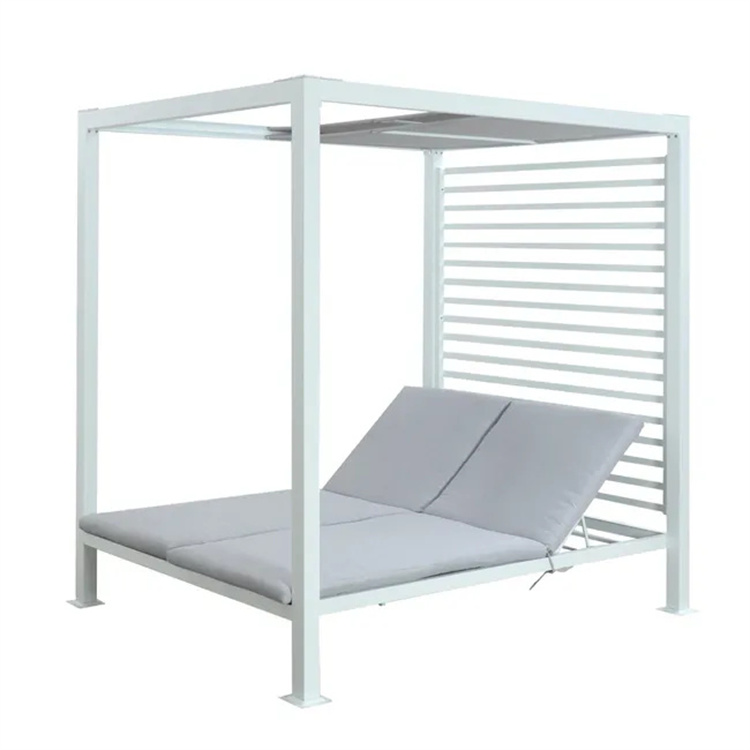 Outdoor Patio Sunbed Daybed karo bantal