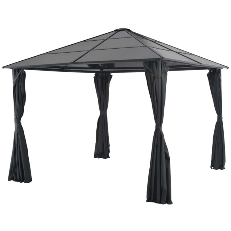 Patio Gazebo Kanthi Aluminium Tirai