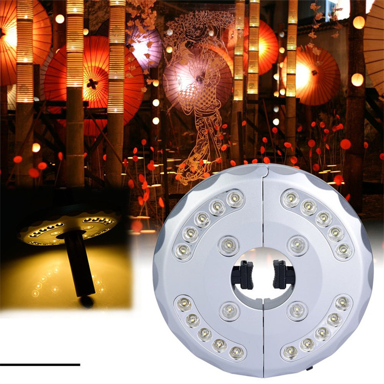 Lampu Pole Payung Patio Hemat Energi