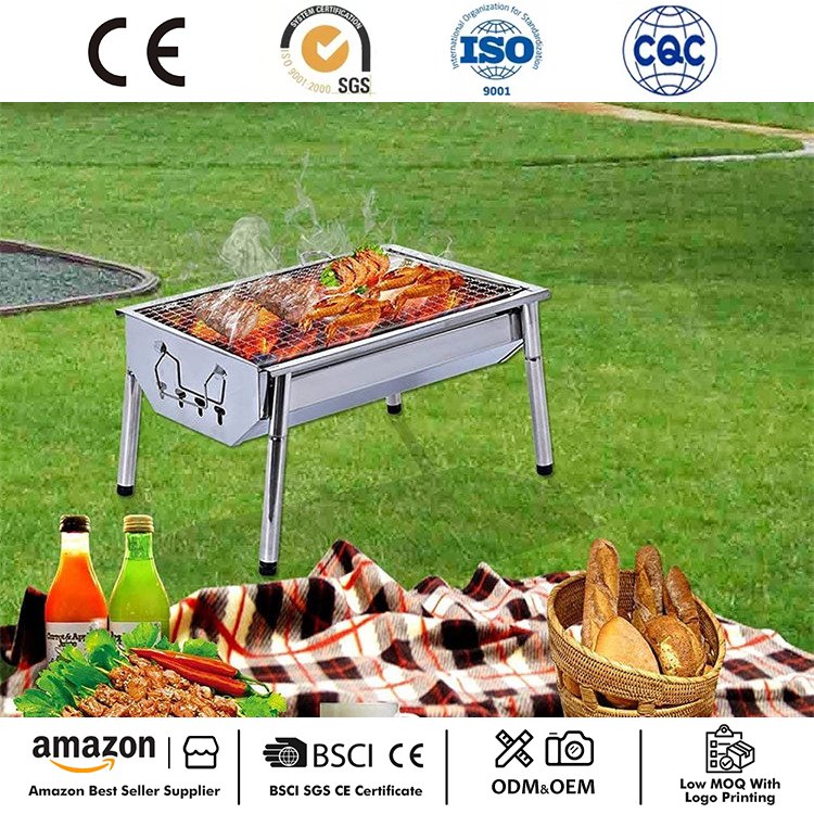 Portable BBQ Panggangan Cilik Camping Panggangan