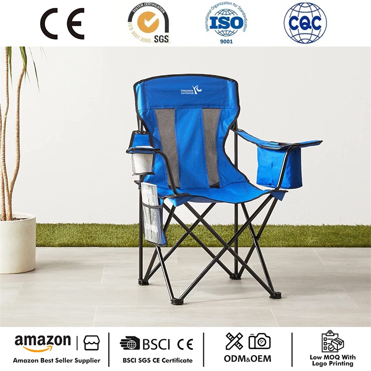 Kursi Camping Lipat Portable karo Cooler