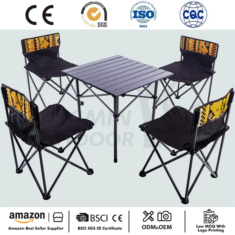Set Kursi Meja Lipat Portable