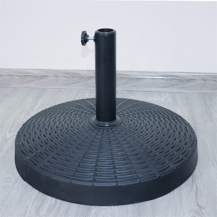 23'' Round Wicker Patio Payung Base Stand