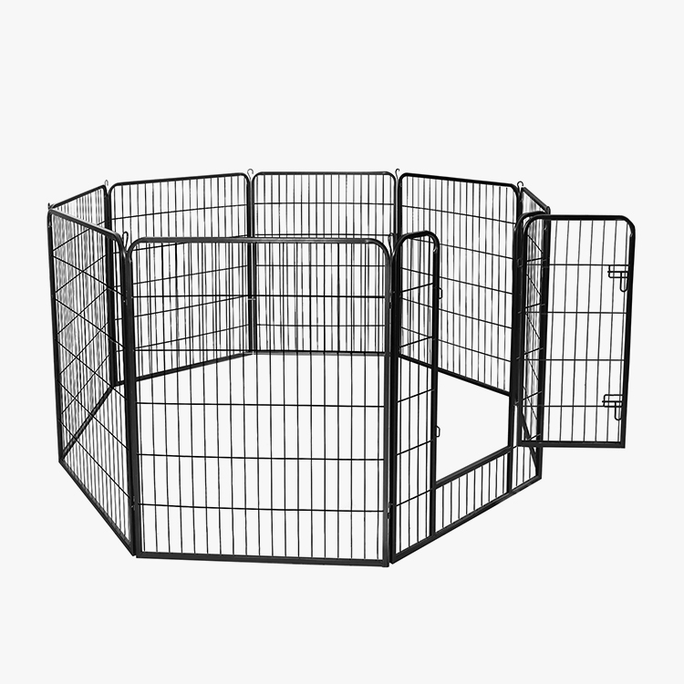 8 Panel Metal Barrier Kennel Pagar